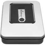 MediaRange BOX902 Aufbewahrungsbox Rechteckig Aluminium Kunststoff, Stahl Silber