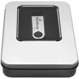 MediaRange BOX902 Aufbewahrungsbox Rechteckig Aluminium Kunststoff, Stahl Silber
