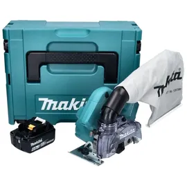 Makita Dcc 500 G1j Akku Diamantschneider 18 V 125 Mm Brushless + 1x Akku 6,0 Ah + Makpac - Ohne Ladegerät - Makita
