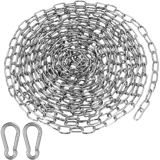 Edelstahlkette Meterware, 5M Metallkette Stahlkette, 1,5Mm Gliederkette, Ketteng