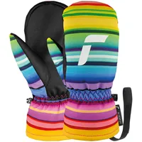 Reusch Carter R-TEX XT Junior Mitten black/multicol lines (7492)