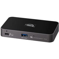 OWC Thunderbolt Hub Dockingstation, grau/schwarz, Thunderbolt 4 USB-A