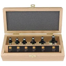 Fisch Tools Abrundfräsersatz 973CT06A03 6-teilig Schaft-Ø 8 mm