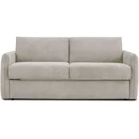 Schlafsofa HOME AFFAIRE "Bergamons", braun (cappuccino), B:189cm H:90cm T:97cm, 100% Polyester, Sofas, 2-Sitzer, mit Dauerschlaffunktion, inkl. Federkernmatratze, Lattenrost