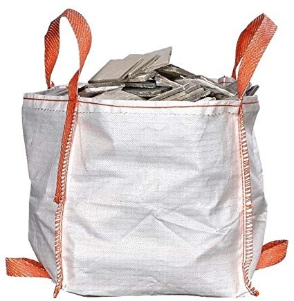 1 Mini Big Bag 45x45x45cm | 500kg | 1, 5 und 10 Stück erhältlich | Big bag bauschutt | Big bag Holz | Laubsack Groß | Big Bag gartenabfälle | Bauschutt säcke | Big Bags säcke