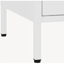 [en.casa] Kleiderschrank Esteli 80 x 170 x 45 cm Weiß