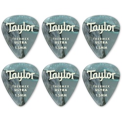 Taylor Thermex 6er Pack UltraPicks Abalone 1,50 Premium 351