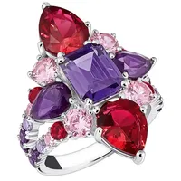 Thomas Sabo TR2441-477-7 Damenring Beerenfarbig, 54/17,2
