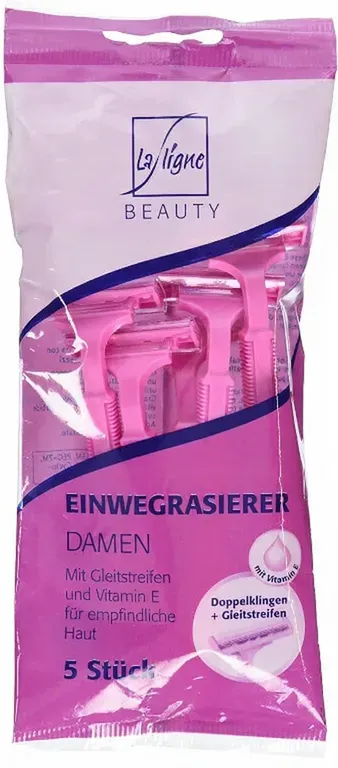 La Ligne Einwegrasierer für Damen Doppelklingen 10 Stück