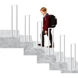 U-Form Geländer AußEn, Handlauf Schwarz, Eisen Treppengeländer Innen, Handlauf Treppe, Handläufe für Treppen, U-förmige Nordische Moderne Treppenhandlauf (Weiß a, 75cm)