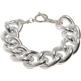 URBAN CLASSICS Flashy Chain Armband silber Aluminium L/XL