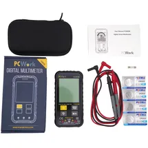 PCWork PCW02B Digitales True RMS Multimeter