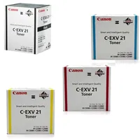 Canon Original Toner C-EXV21 4er-Set schwarz, cyan, magenta, gelb