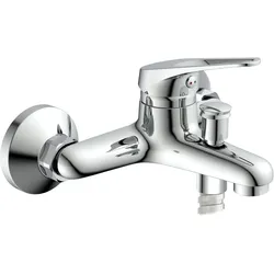 Badewannenarmatur SPEED, Mischbatterie Badewanne, Wasserhahn Bad, Wannenarmatur in Chrom
