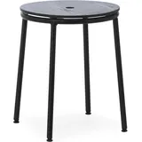 Normann Copenhagen Circa Hocker Holz 37 x 45 x 37 cm Schwarz