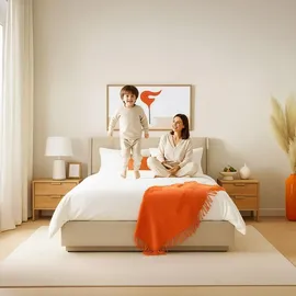 [en.casa] Tröstiar 140 x 200 cm Beige
