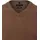 CasaModa V-Ausschnitt-Pullover Braun M