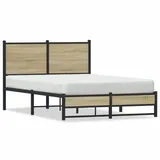 vidaXL Metallbett 120 x 200 cm Brown