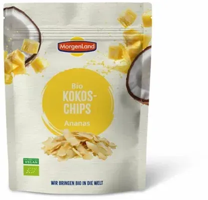 MorgenLand Kokoschips Ananas bio