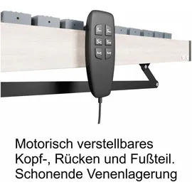 Matratzen Perfekt Motorrahmen elektrisch 140 x 200 cm