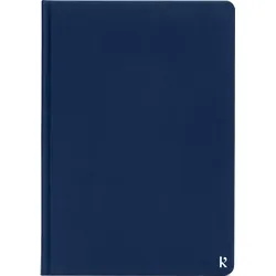 Karst Notizblock aus Steinpapier wasserfest A5 harter Einband marineblau glatt