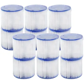 Summer Waves Filterkartusche Größe D 12er Pack