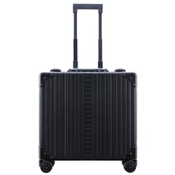 ALEON Business-Koffer 17 Deluxe – 4-Rollen-Businesstrolley 44.5 cm, 4 Rollen Rollen grau