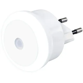 Hama LED-Nachtlicht Basic mit Stecker Dämmerungssensor Weiß