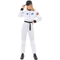 Amscan Kostüm Astronaut für Damen & Herren - Faschingskostüm für Karneval, Halloween & Kostümparty - Unisex-Kostüm für Erwachsene - Größe M