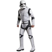 Generique - Star Wars Stormtrooper-Kostüm Deluxe Lizenzware Weiss-schwarz - M / L