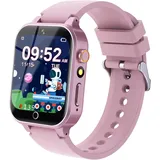 YEDASAH Smartwatch für Kinder - 26 Spiele, Kalorienzähler, Kinder Smartwatch mit Kamera, Musik, Taschenlampe, Wecker, Lernspielzeug, Anruf und Verbindung zum Mobiltelefon Nicht möglich