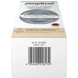 Heitmann Simplicol Textilfarbe 1 St. elegantes grau