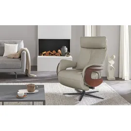 HIMOLLA Ledersessel 7818 Grau
