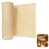 Rattan-Gurtband 40 x 100cm, Natürliche Rattan Geweberolle für DIY Heimdekoration und Kunsthandwerk, Flexibel, Strapazierfähig und Vielseitig Einsetzbar
