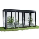 sunelements Infinity 4.1 Alu Anthrazit-Metallic Acrylglas 6 mm 24 m2