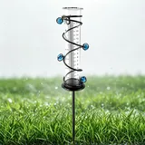 Regenmesser Frostsicher für Garten, mit Metallständer, Präzise Messung