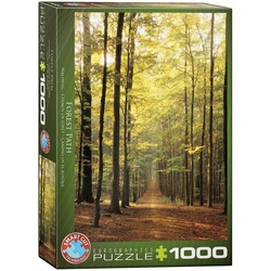 EUROGRAPHICS Puzzle EuroGraphics 6000-3846 Waldweg 1000 Teile Puzzle, Puzzleteile bunt