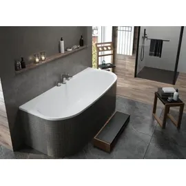 Hoesch iSENSI Eckbadewanne 90 x 180 cm (3962.010+6968.310)