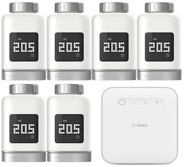Bosch Smart Home Starter Set Smarte Heizung • 6x smartes Thermostat