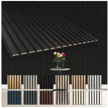 HEXIM Akustikpaneel AP12 schwarz 2 St. 278 x 60 cm