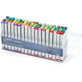Copic Classic Set "72 Colors C" 72er Set im Acryl-Display Twin Marker mehrfarbig