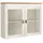 Home Affaire Vitrinenaufsatz Oslo 100 x 29 x 120 cm Beige