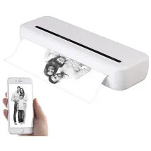 Callstel Mobiler Akku-Thermodrucker Weiß