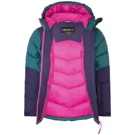 TROLLKIDS Narvik Jacke Midnight Petrol/Deep Violet/Dark Pink 152