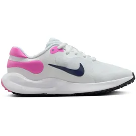 Nike Revolution 7 Road Laufschuhe Kinder 103 white/midnight navy-playful pink 37.5