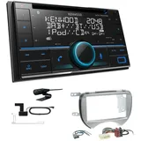 Kenwood DPX-7300DAB Autoradio Bluetooth DAB+ für Nissan Micra IV 2010-2013