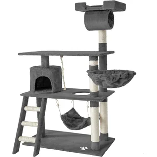 Tectake Marcel 105 x 60 x 141 cm grau