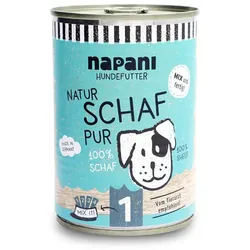 Dosenfutter für Hunde, Schaf pur 400 g