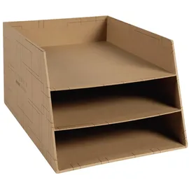 Exacompta Briefablage Eterneco 13447D, A4+, braun, Recyclingkarton 9002493116849 Exacompta