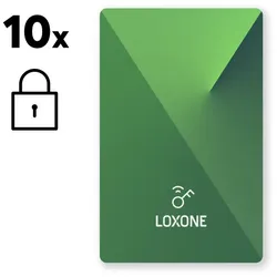 Loxone Verschlüsselte NFC Smart Cards Set - 10 Stück